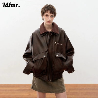 MLMR 秋季新款夹克 男女款 略宽松时尚商务休闲外套 百搭上衣 72.36元(需领券)