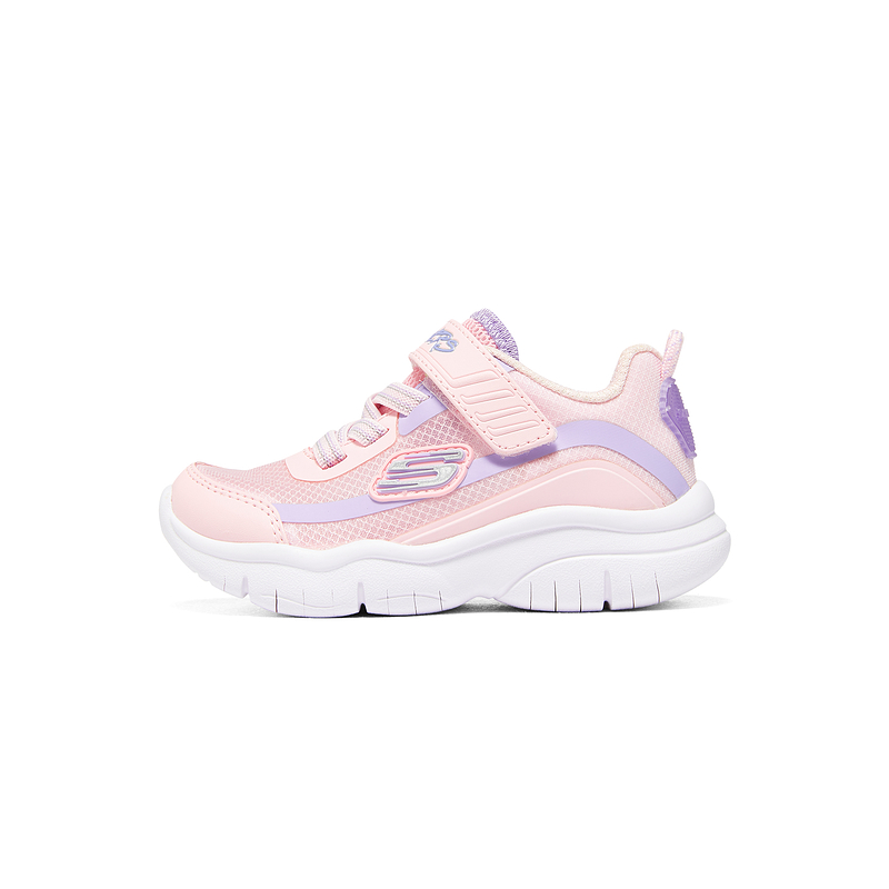 SKECHERS 斯凯奇 outlets幼童鞋2022夏季新款女童清新运动网鞋小童宝宝鞋子 138.21