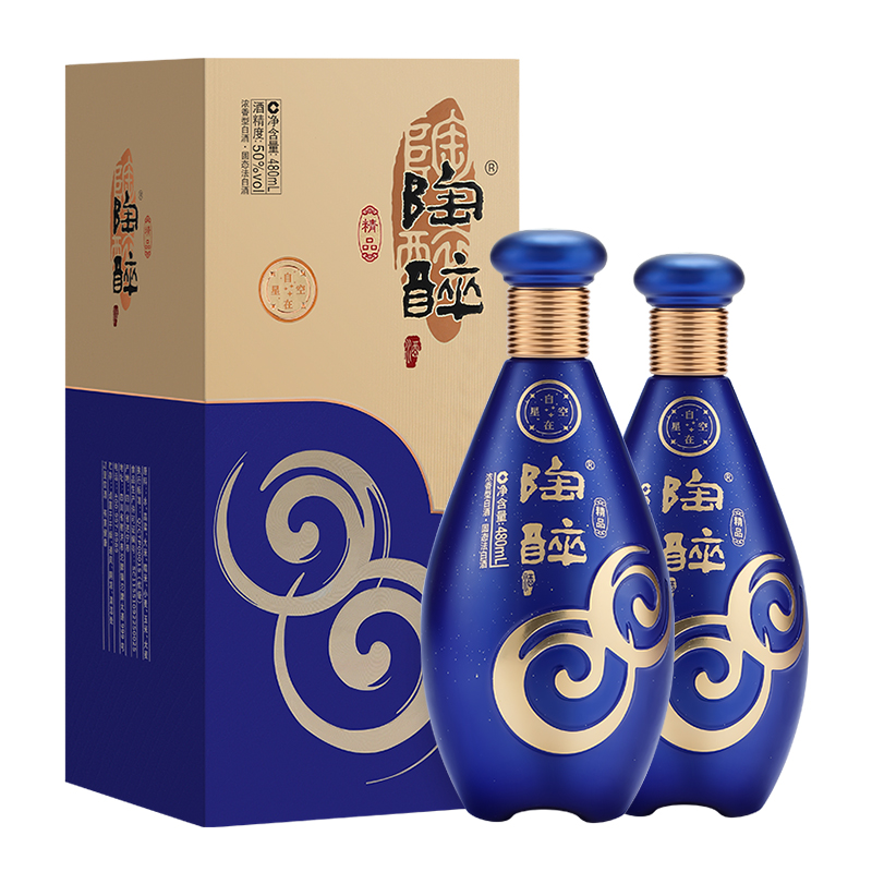 舍得 陶醉酒 自在星空 50度 480ml*2瓶 浓香型白酒 ￥128