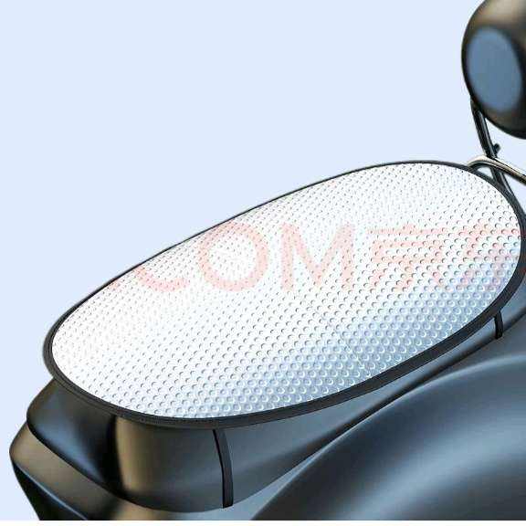 PLus会员，概率券，HEXINYUAN电动摩托车坐垫套3D立体双层加厚防晒防水 【基础