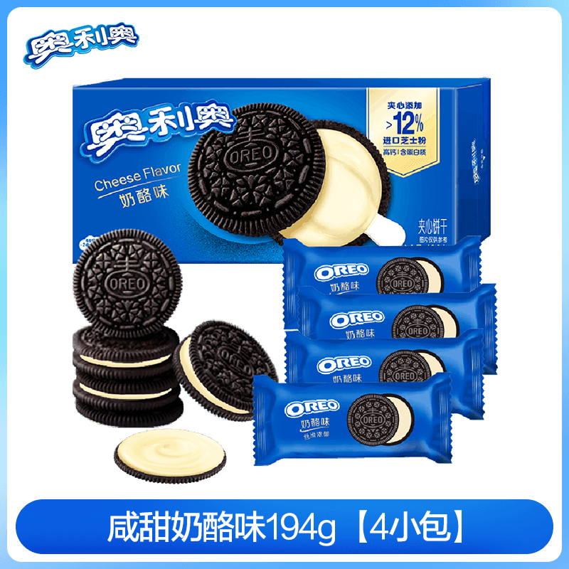 移动端：奥利奥 夹心饼干 原味 11.9元（淘金币可抵0.85元起）