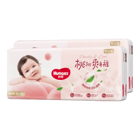 好奇 小桃裤 XL码 纸尿裤 96片 111元