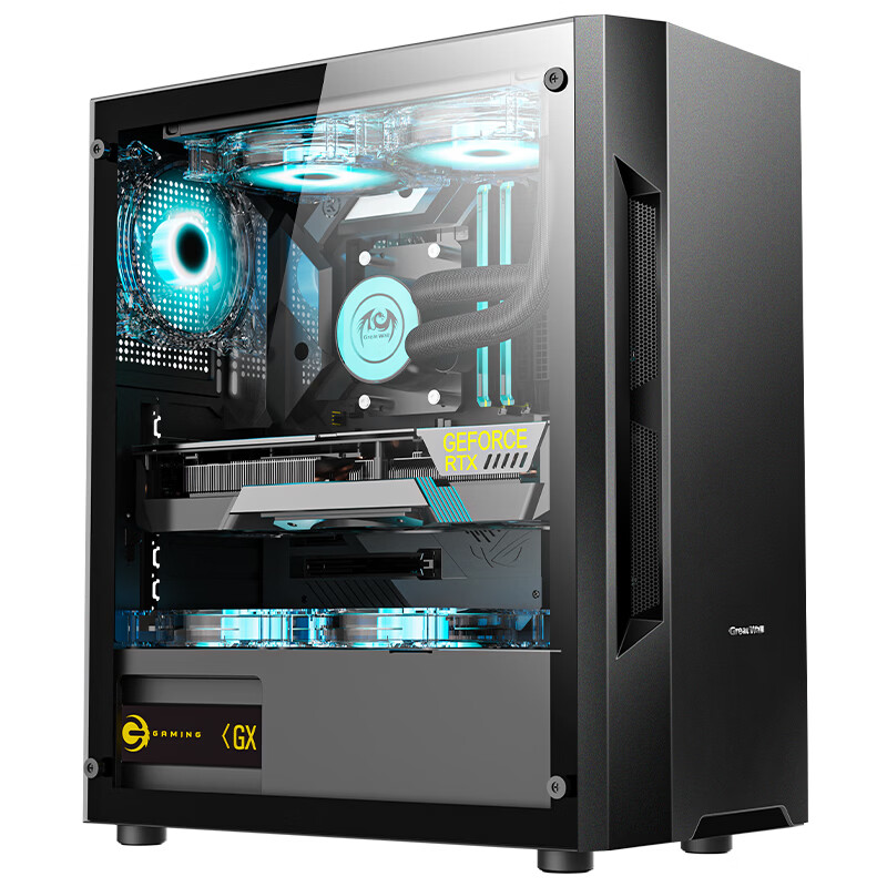 长城 本色 K-13RGB ATX机箱 全侧透 89.9元 - 86线报