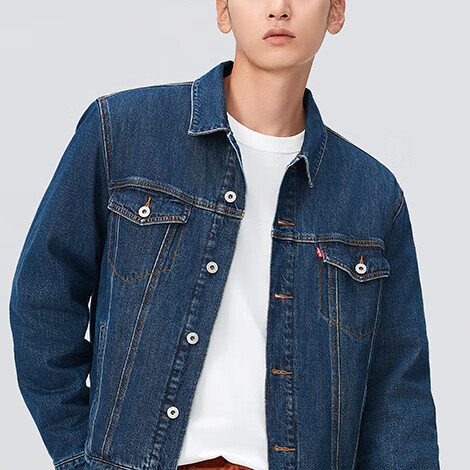 Levi's 李维斯 男士牛仔夹克 A8409-0000 蓝色 316.05元（需用券）