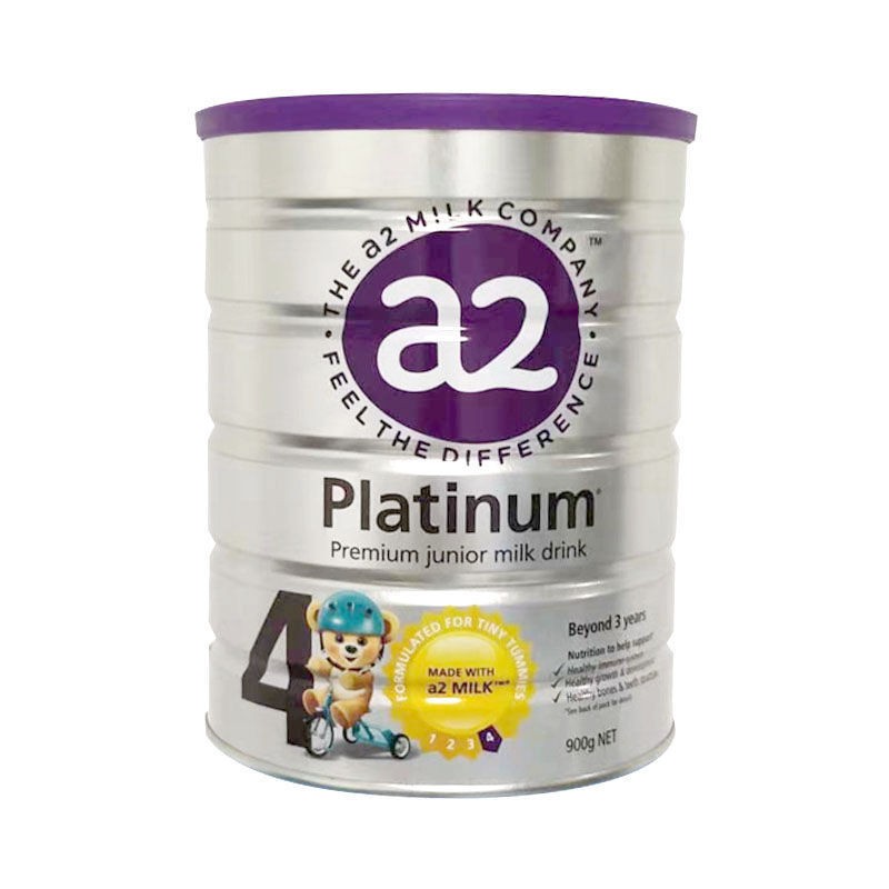 a2 艾尔 Platinum系列 儿童奶粉 澳版 4段 900g 89元