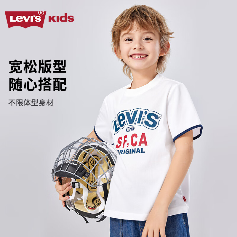 李维斯 Levi's 儿童短袖t恤 71元