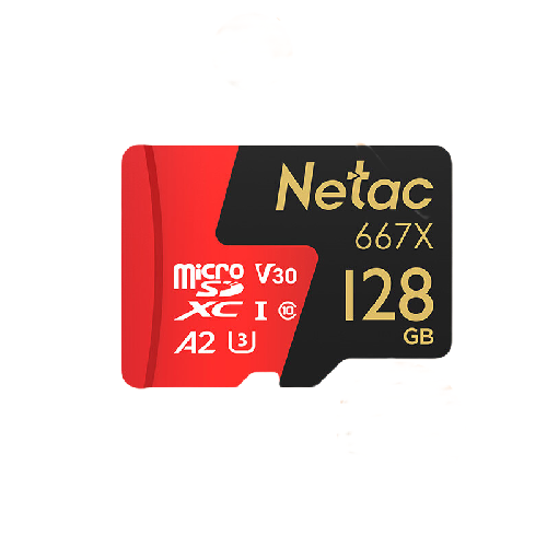 Netac 朗科 P500 超至尊 PRO Micro-SD存储卡 128GB（V30、U3、A2） 49.6元（需用券）