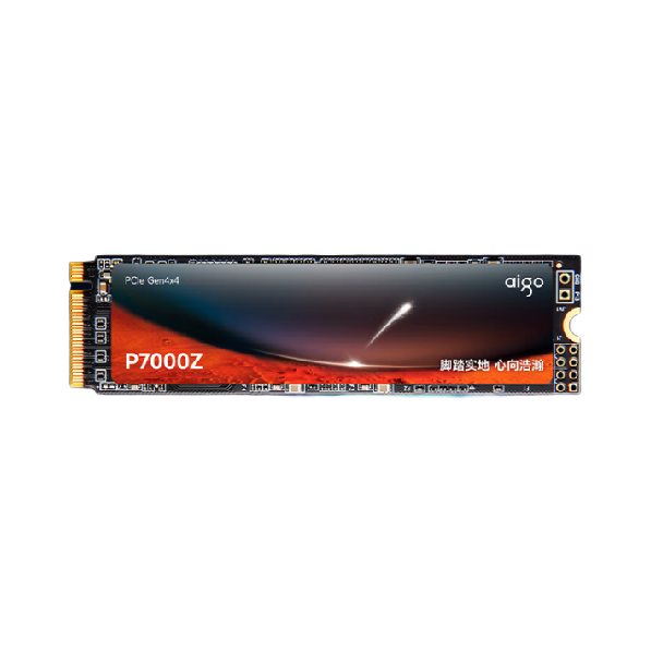 aigo 爱国者 P7000Z NVMe M.2 固态硬盘 1TB（PCI-E 4.0） 559元