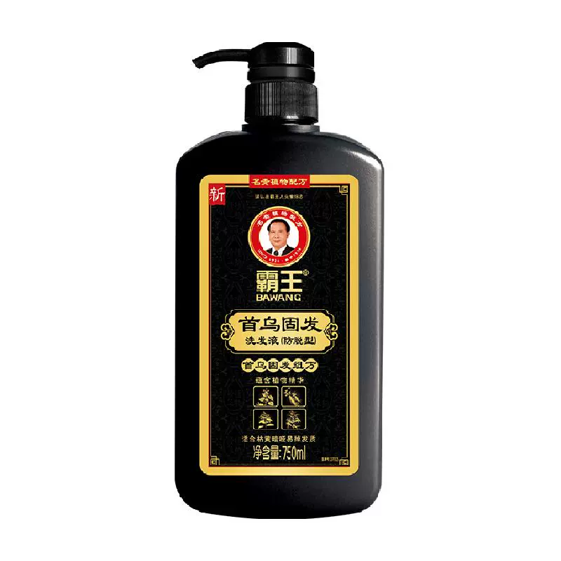 霸王 首乌固发洗发液 750ml ￥18.9