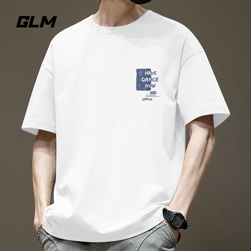 GLM 森马品牌 重磅纯棉T桖 男女同款 ￥24.9