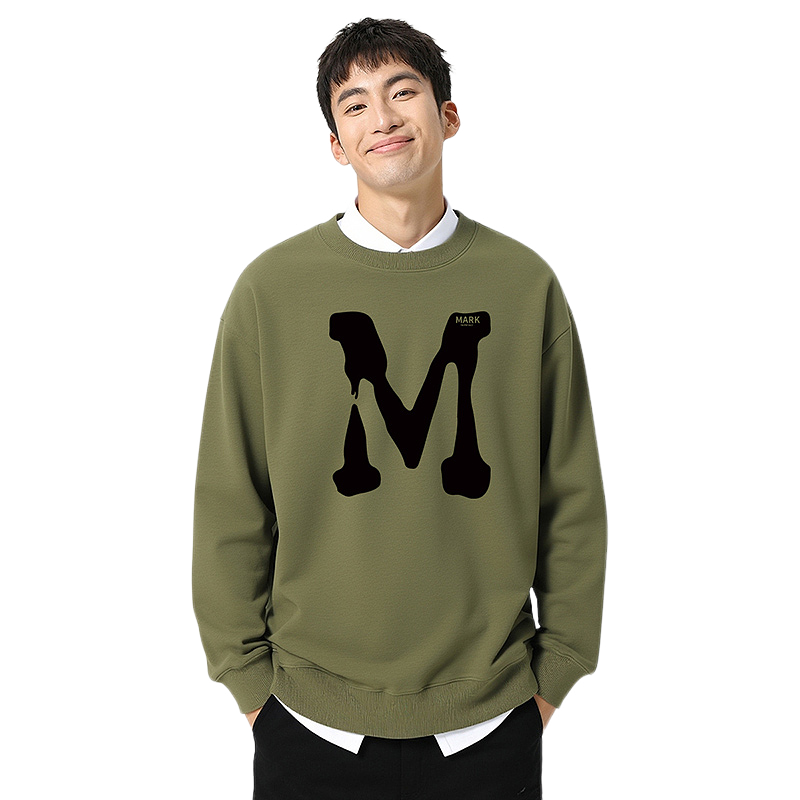 马克华菲 秋冬季男式卫衣 加绒可选 保暖舒适户外长袖上衣 90元