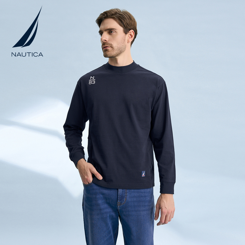 NAUTICA 诺帝卡 男士长袖T恤 001-TS2309 511.2元