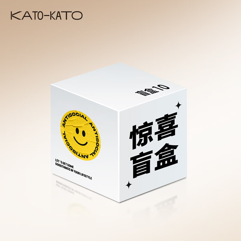 KATO-KATO 正装盲盒2个 单品惊喜盒子捡漏 自然色 74元