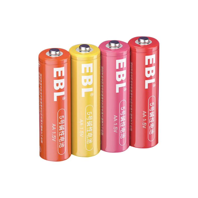EBL 5号/7号电池碱性电池 4节 1.13元包邮