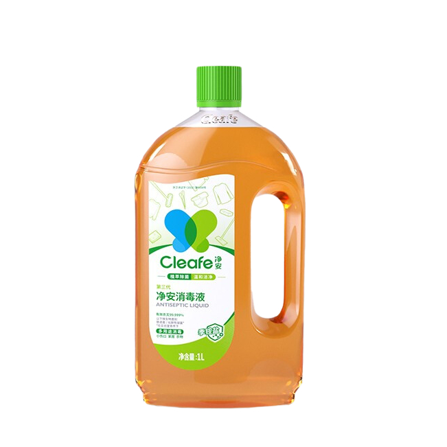 Cleafe 净安 消毒液 1L 4.73元（需用券）