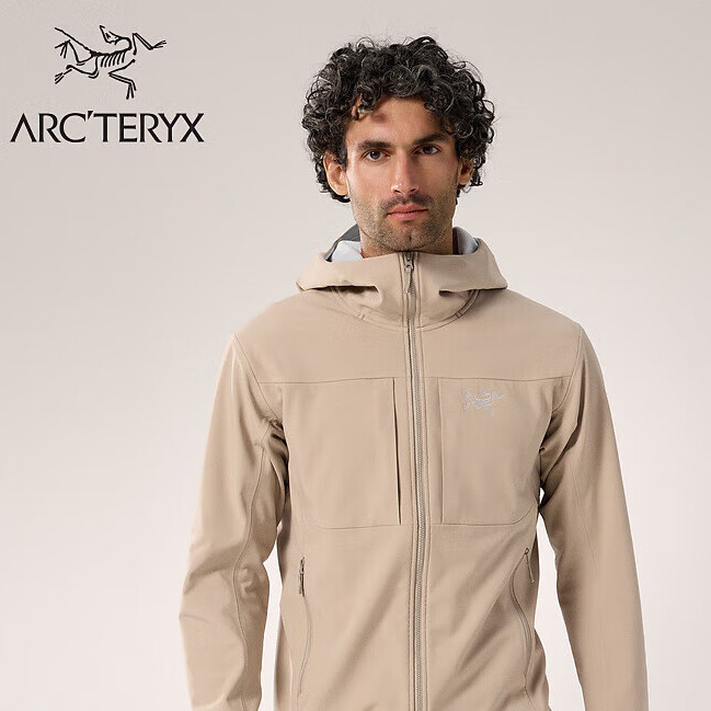 今日必买：ARC'TERYX 始祖鸟 GAMMA系列 MX HOODY 男子软壳夹克 Smoke Bluff/浩渺灰 M 3