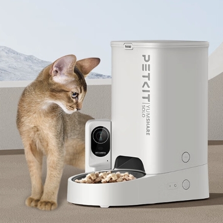 PLUS会员：PETKIT 小佩 SOLO宠物智能喂食器-AI可视版 360.02元