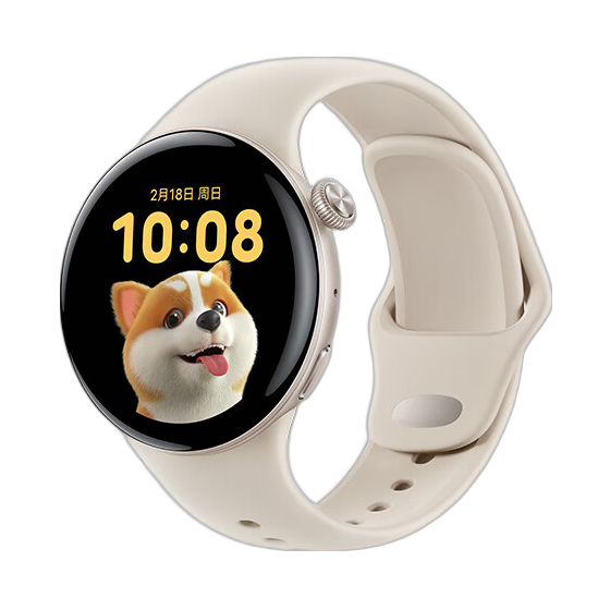 vivo WATCH 3 蓝牙版 智能手表 46mm 月光白 软胶 548.68元（需用券）