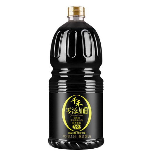 千禾 御藏本酿 180天 零添加 特级生抽 1.8L 6.92元（需买5件，需用券）