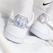NIKE 耐克 女鞋官方旗舰正品aj空军一号新款2023夏季小白鞋镭射板鞋 202.33元（