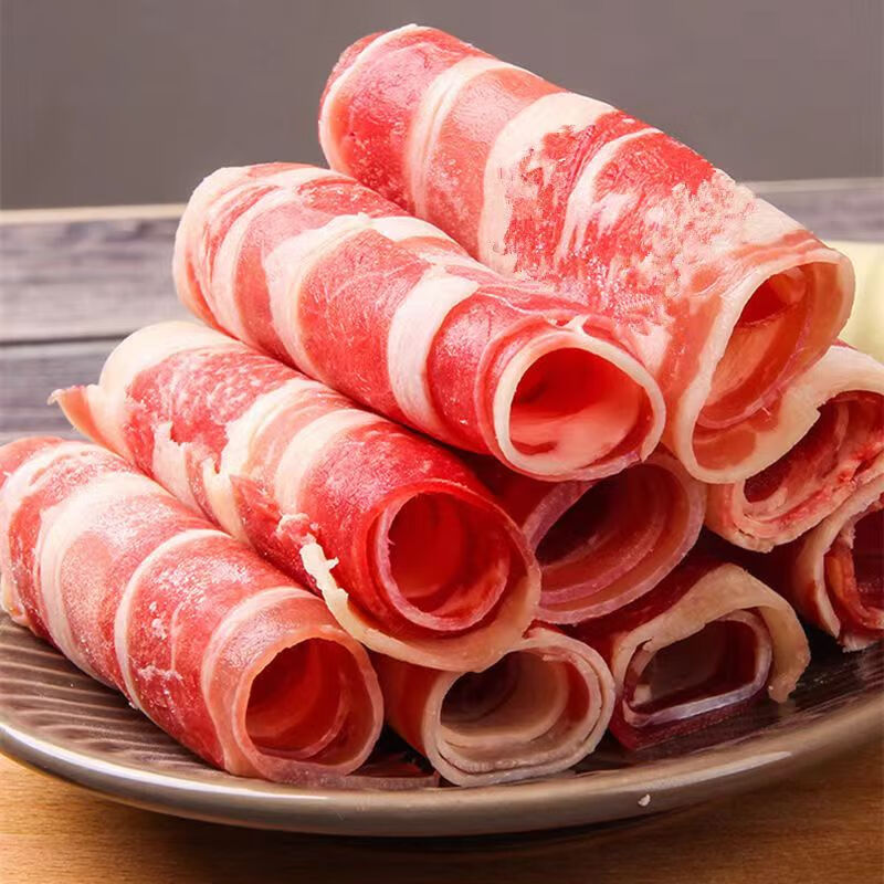 雪花牛肉卷 500g*1袋 22.25元