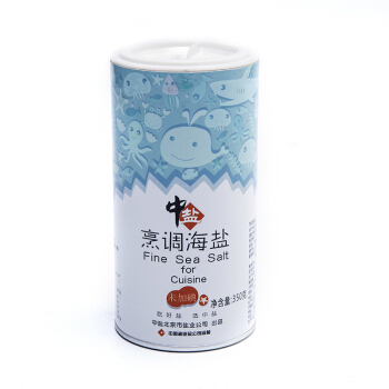 中盐 烹调海盐未加碘 350g 3.5元（需用券）