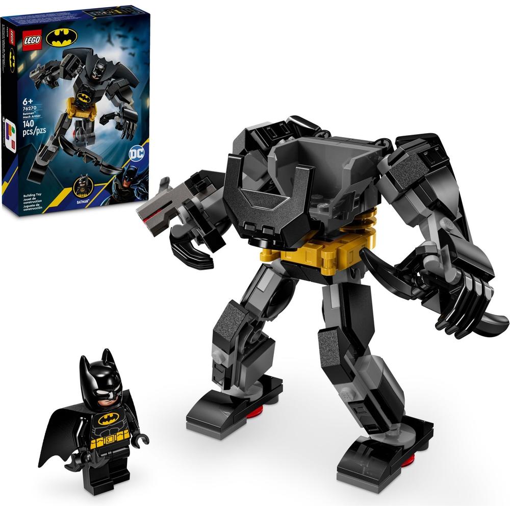 乐高 LEGO Batman蝙蝠侠系列 76270 蝙蝠侠机甲 93.95元（需用券）