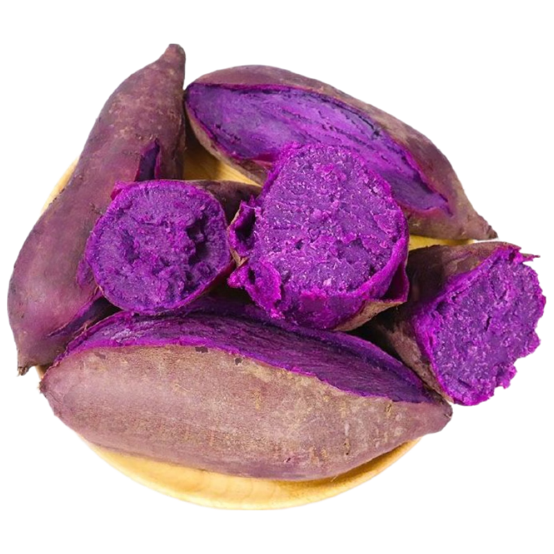 京鲜生 广西紫罗兰紫薯净重9斤单果150g+ 紫心地瓜新鲜蔬菜 源头直发 21.91元