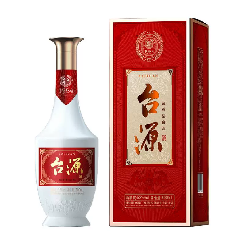 MOUTAI 茅台 台源 茅台台源 53%vol 酱香型白酒 500ml 单瓶装 ￥63.36