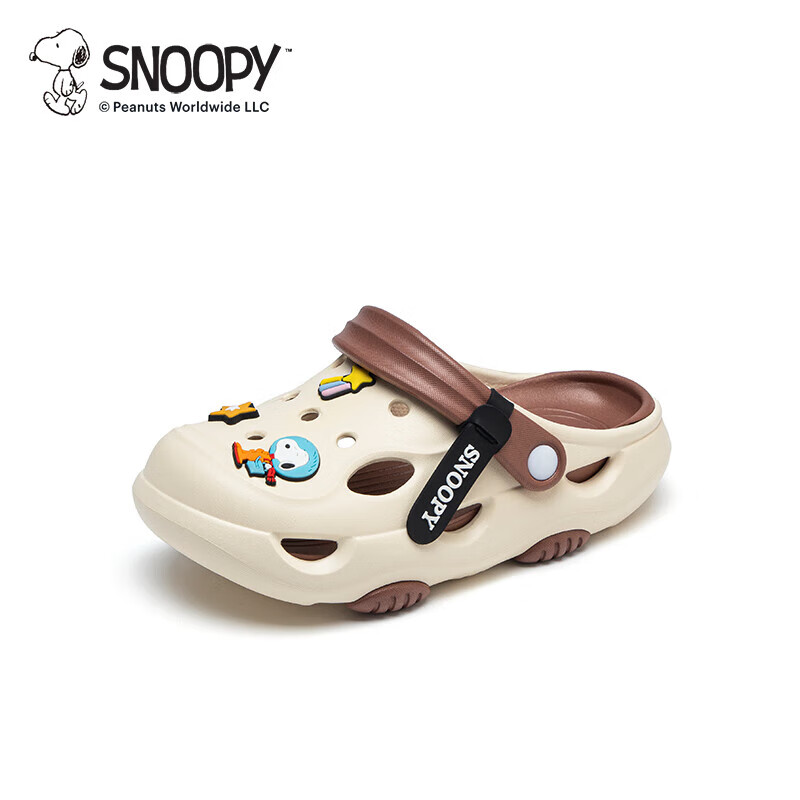 SNOOPY 史努比 儿童洞洞鞋 22.9元（需用券）