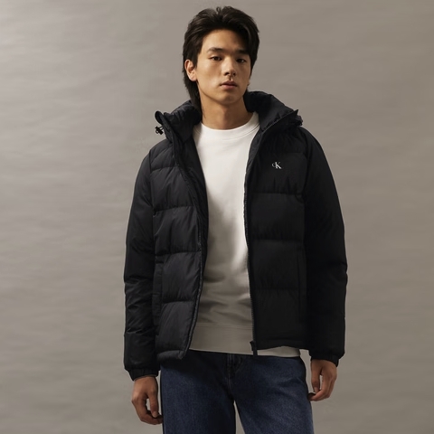 Calvin Klein Jeans 卡尔文·克莱恩牛仔 男士防泼水鸭绒连帽面包服羽绒服 J326889 