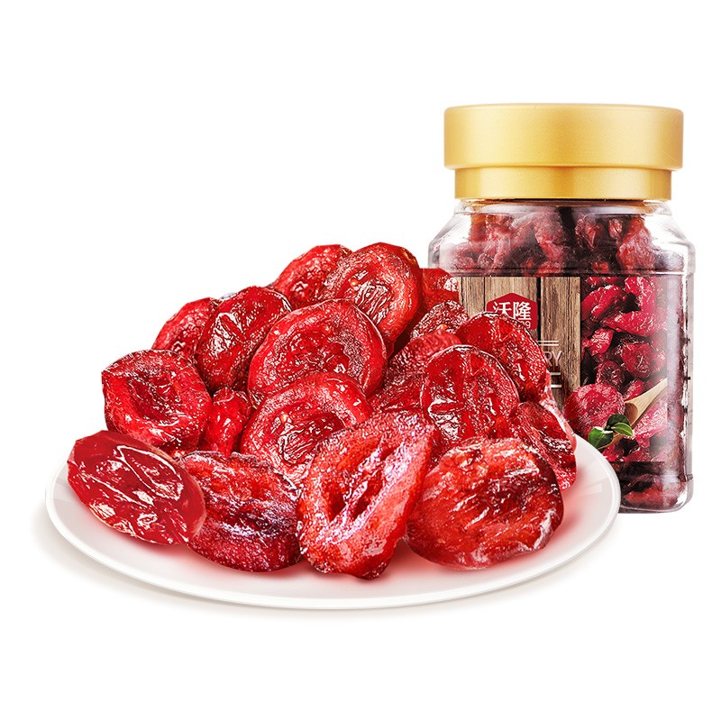 wolong 沃隆 蔓越莓干180g/罐 14.9元（需买2件，需用券）