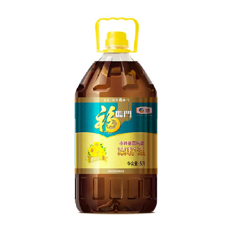 福临门 非转基因纯正菜籽油5升 ￥41.65