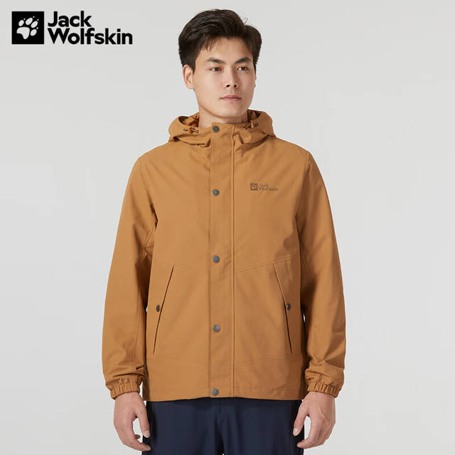 PLUS会员：Jack Wolfskin 狼爪 软壳夹克男户外运动防风外套 172-5601 595.11元（需