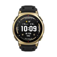 AMAZFIT 华米T-Rex 3 Pro鎏金黑44mm智能手表 运动户外跑步潜水血压氧心率睡眠电话