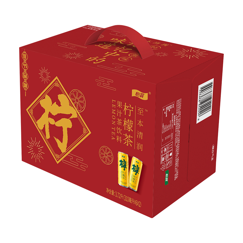 88VIP：C'estbon 怡宝 茶饮料原味柠檬茶饮料310ml*12罐/箱2箱装共24罐 40.78元（需