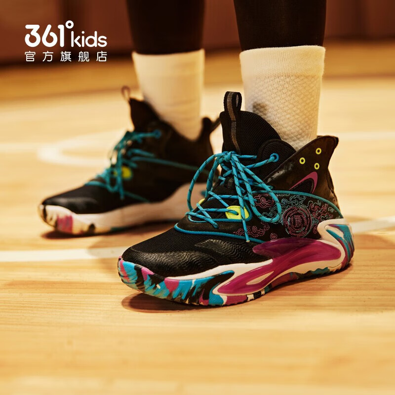 361° 御龙系列 男童国潮篮球鞋 109元（双重优惠）