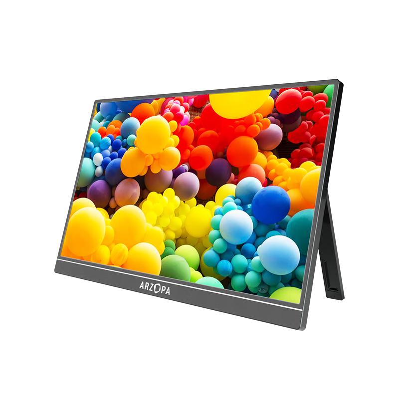 艾卓帕 15.6英寸便携式显示器 IPS屏 手机笔记本一线直连扩展屏 PS4/5 SWITCH 电