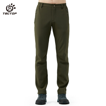 探拓 男子软壳裤 PW7609 军绿 XL 49.5元