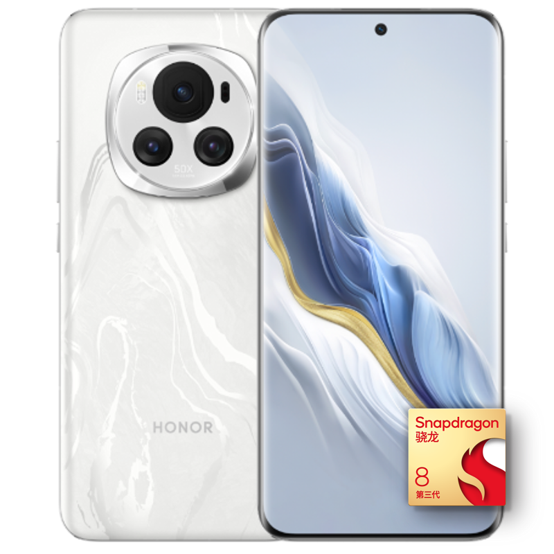 HONOR 荣耀 Magic6 5G手机 12GB+256GB 祁连雪 骁龙8Gen3 3096.01元（需用券）