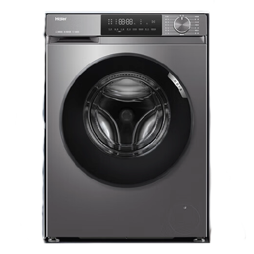 海尔 Haier 初色系列 EG10039PLUS 滚筒洗衣机 10kg 玉墨银 1114.84元（需用券）