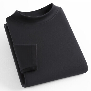 VANCL 凡客诚品 打底休闲弹力半高领打底衫 白色 XL 4XL 黑色 39.5元(需买2件,共79元)