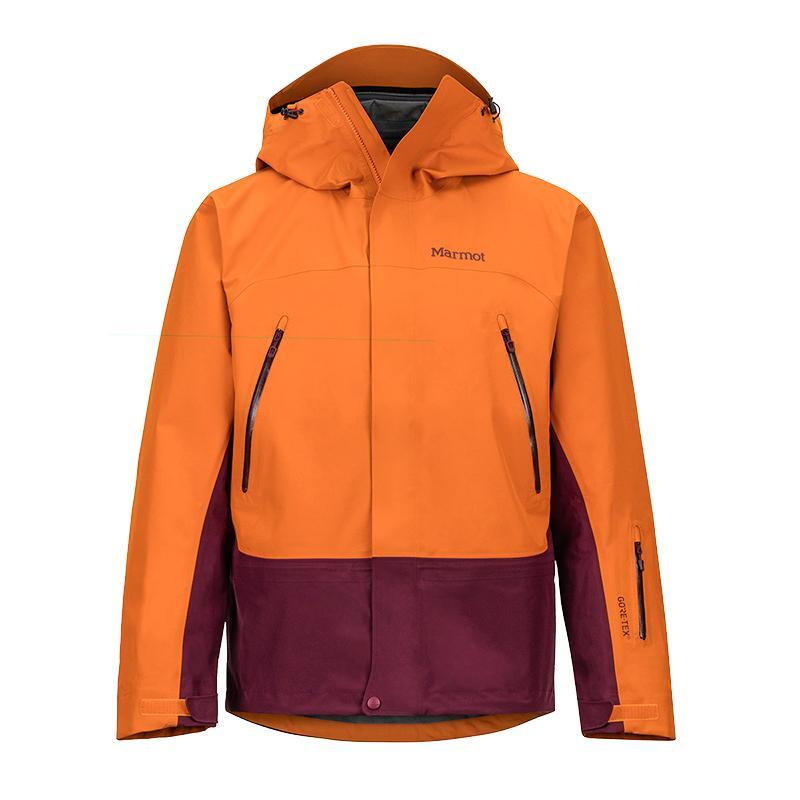 Marmot 土拨鼠 户外运动新款男士透气防风防水保暖G-TX滑雪衣冲锋衣 2859.35元