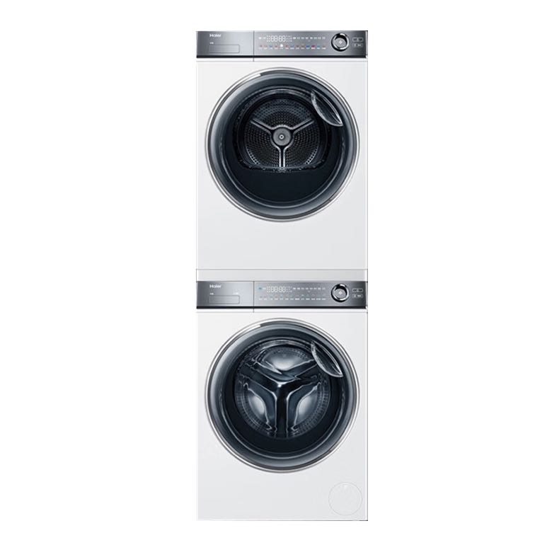 以旧换新补贴：Haier 海尔 云溪376W HGY100-F376WU1+XQG100-BD14376LWU1 洗烘套装 10KG+10K