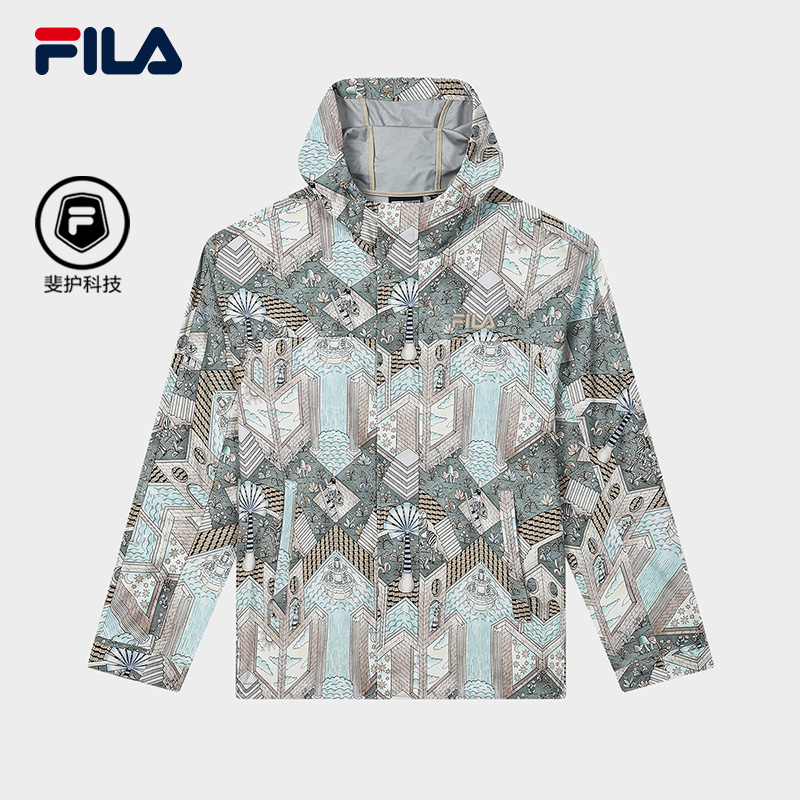 FILA 斐乐 生活休闲 男士连帽外套 F11M438705F 839元