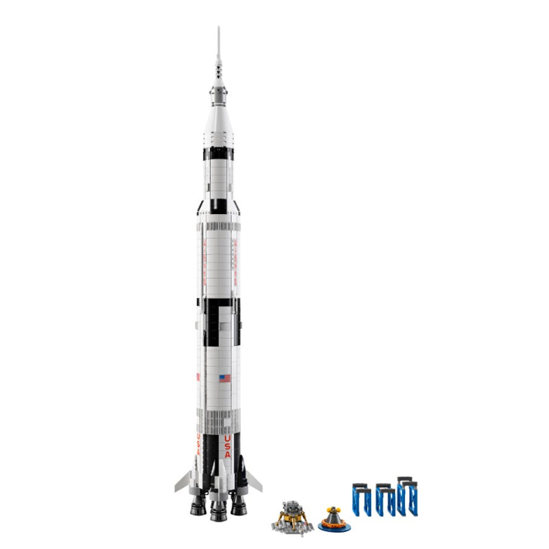 LEGO 乐高 【自营】LEGO乐高92176阿波罗土星5号火箭积木拼搭益智玩具玩具 686.8