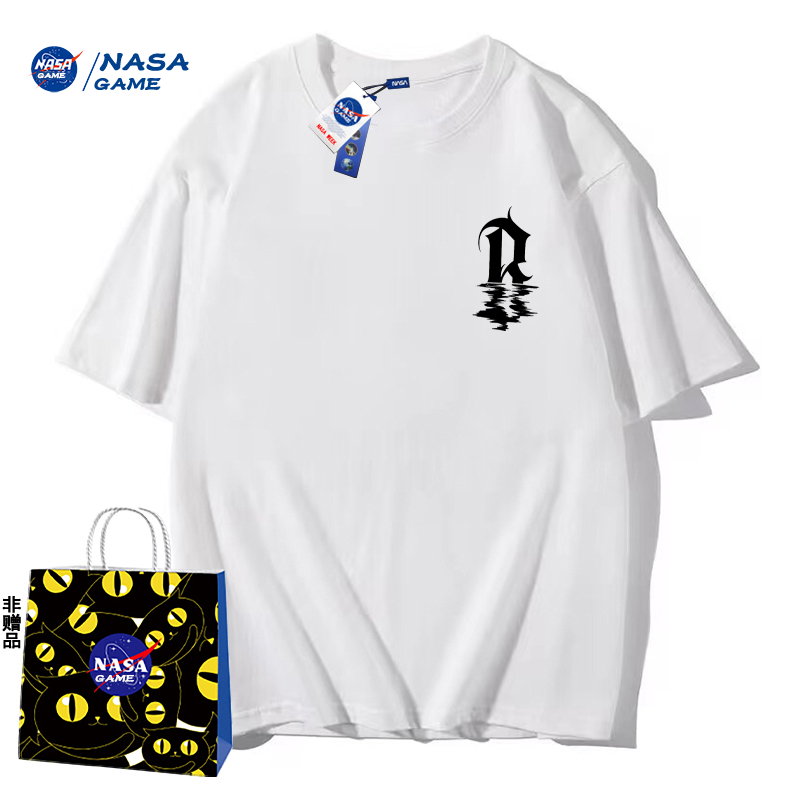 3件36.9 NASA纯棉短袖t恤 券后36.9元