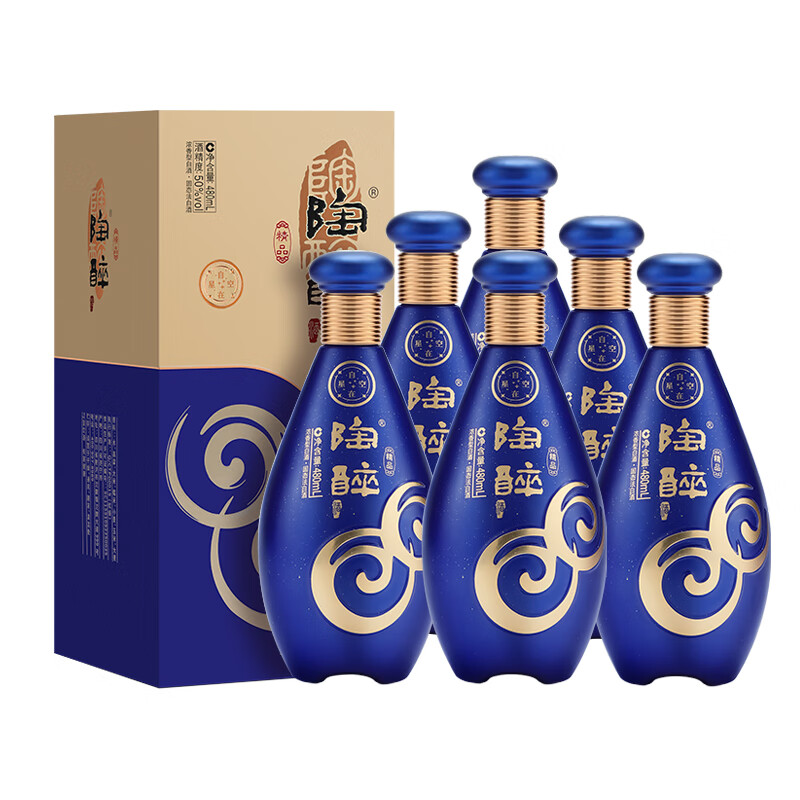 沱牌 酒 陶醉自在星空版 50度 480ml×6瓶 整箱装 浓香型白酒 580.2元（需用券）