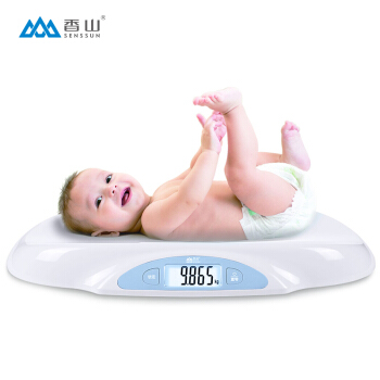 SENSSUN 香山 婴儿体重秤 电子秤人体家用精准母婴秤 宝宝成长秤 高清LCD ER7220