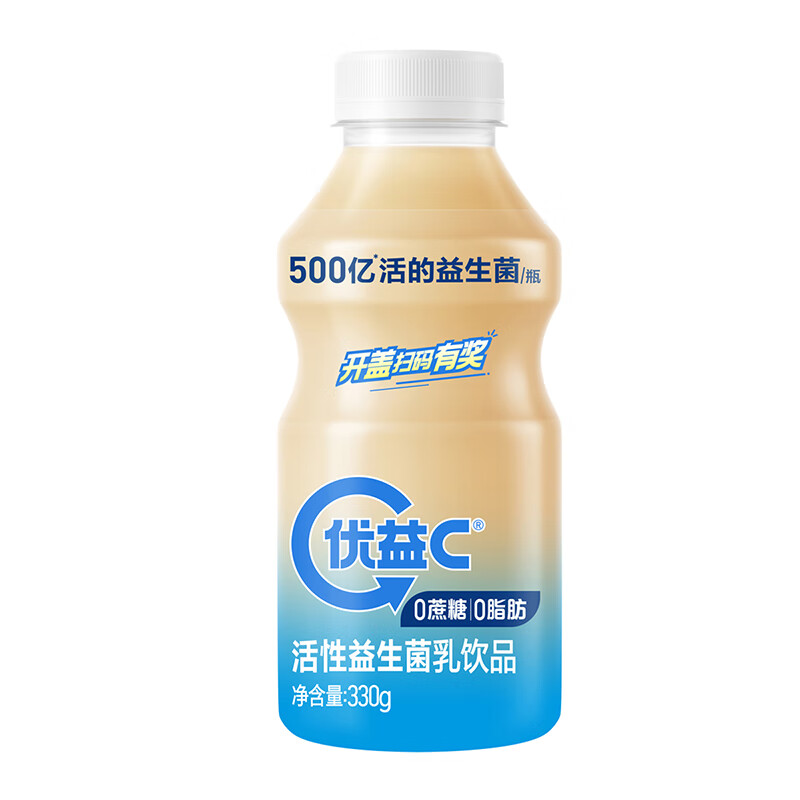 MENGNIU 蒙牛 优益C活菌型乳酸菌饮品原味330g*12瓶 31.45元（需用券）